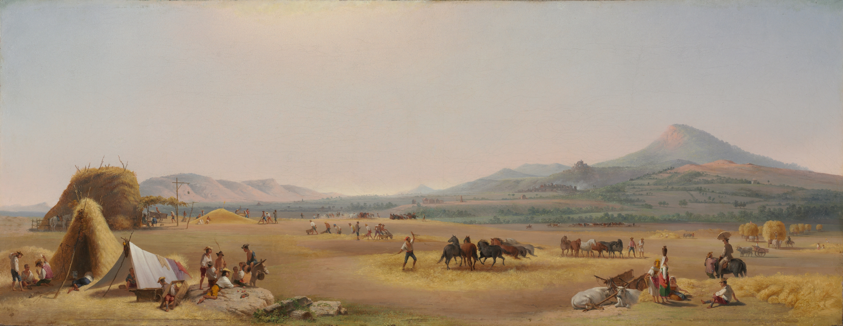 John Gadsby Chapman, Harvest on the Roman Campagna