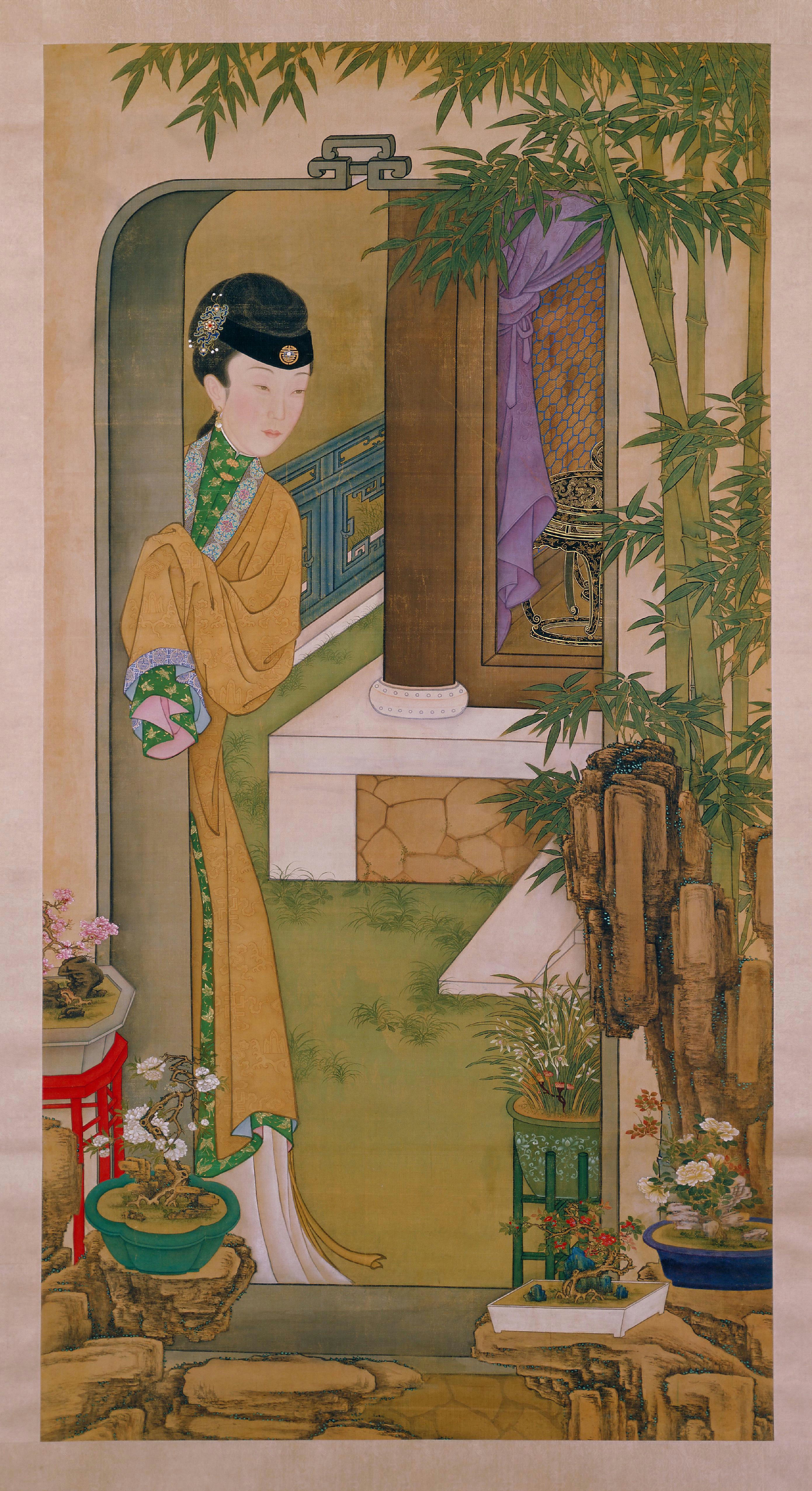Unknown artist, From the series of the Concubines of Emperor Yong-cheng