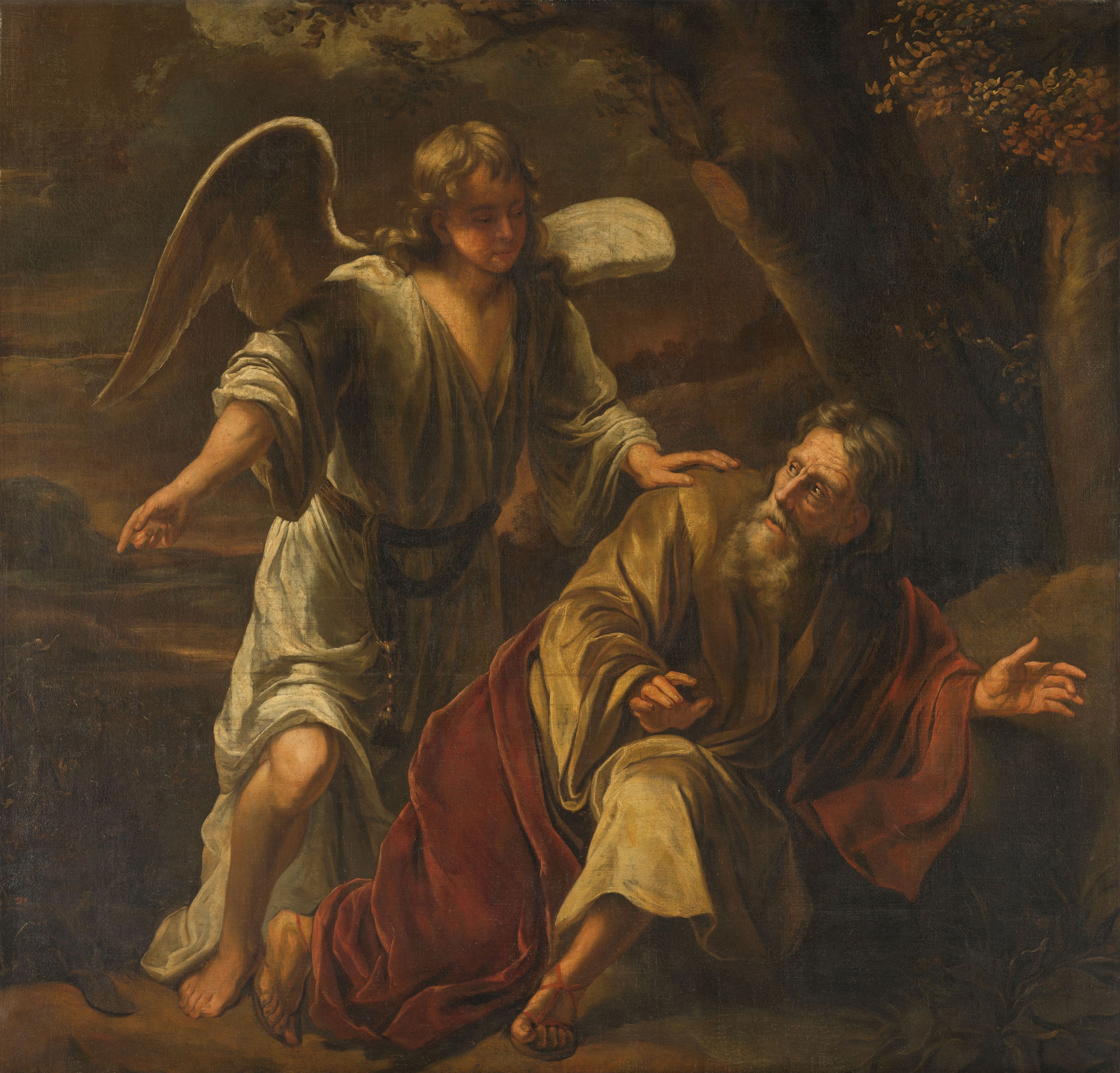 Ferdinand Bol, Biblical scene