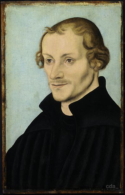 Lucas Cranach the Elder, Portrait of Philipp Melanchthon (1497-1560)