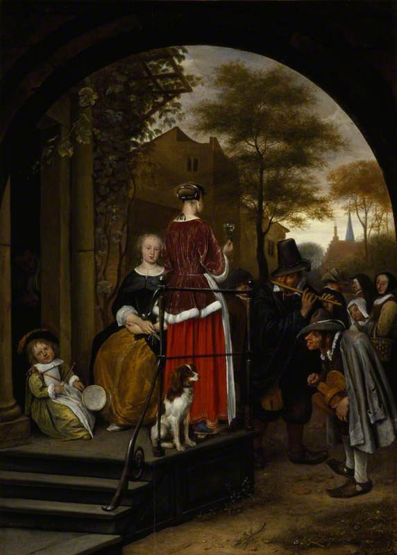 Jan Steen, Itinerant Musicians