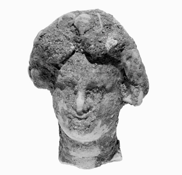 Unknown, Head with Wreath