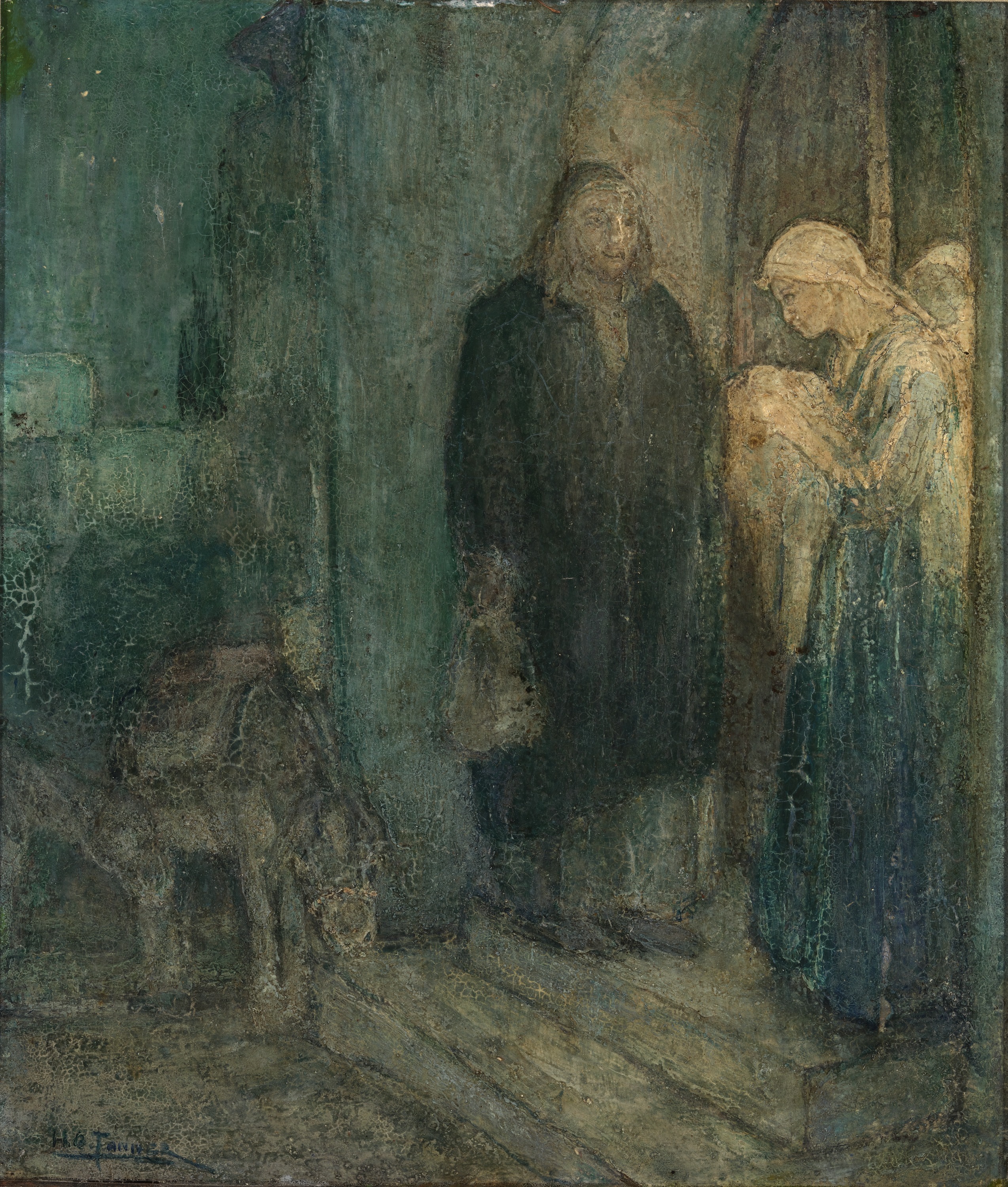 Henry Ossawa Tanner, Departure into Egypt (At the Inn)