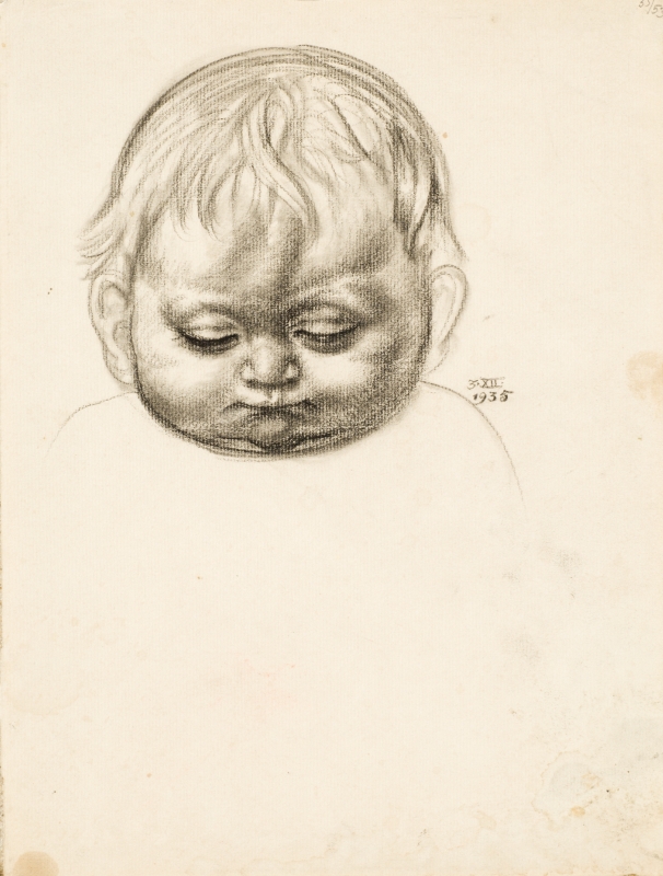 Eduard (autor) Wiiralt, Lapse pea (Claude)