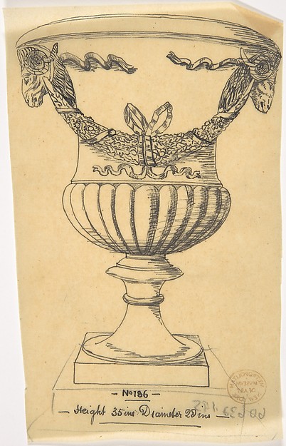 Anonymous, British, 19th century, Vase
