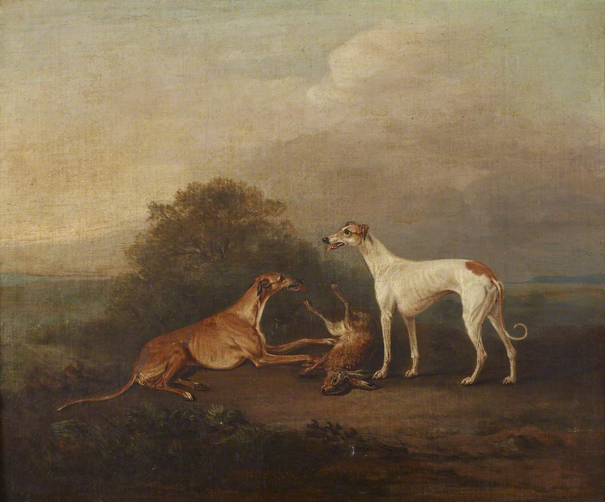 John Ferneley, Two Greyhounds and a Dead Hare