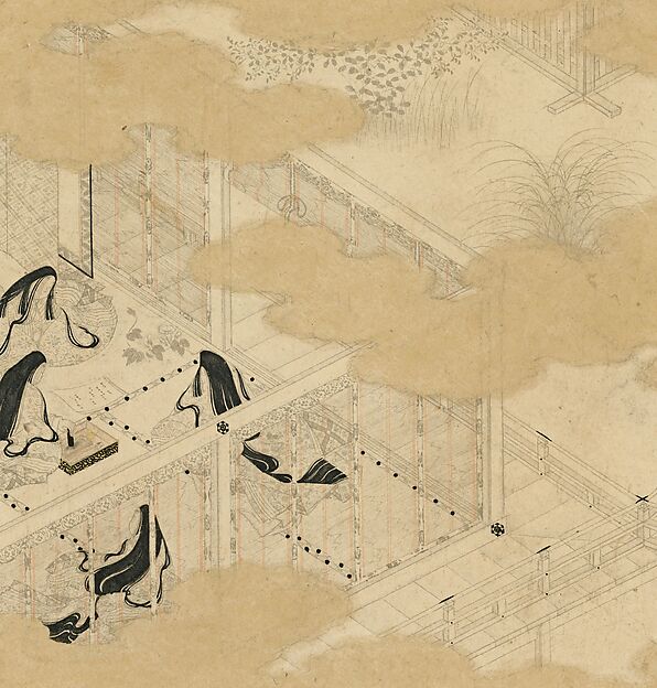 Tosa Mitsunori, Albums of scenes from The Tale of Genji