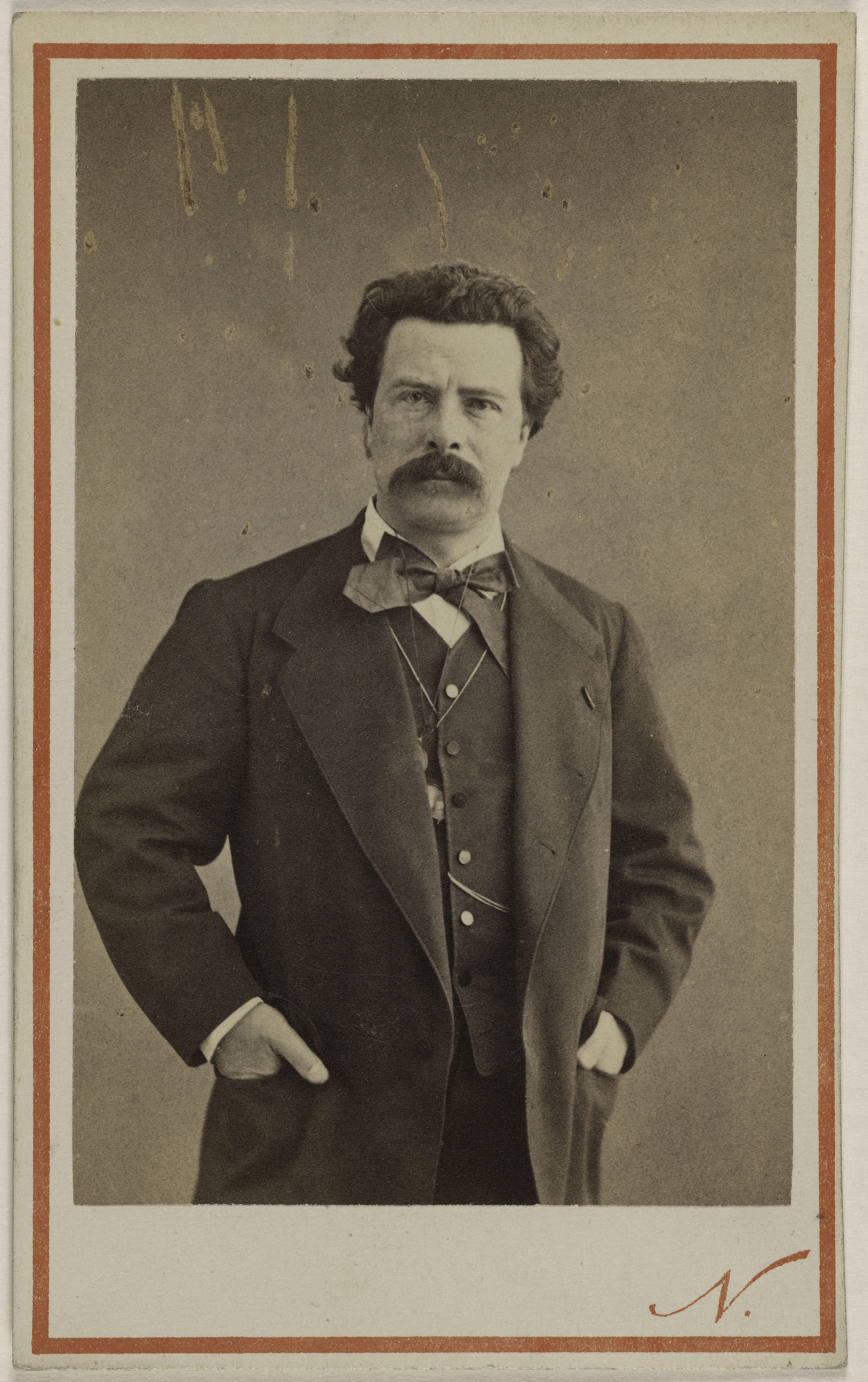 Atelier Nadar, Portrait de Bataille, Charles Amable, (1822-1872), (baryton-basse)