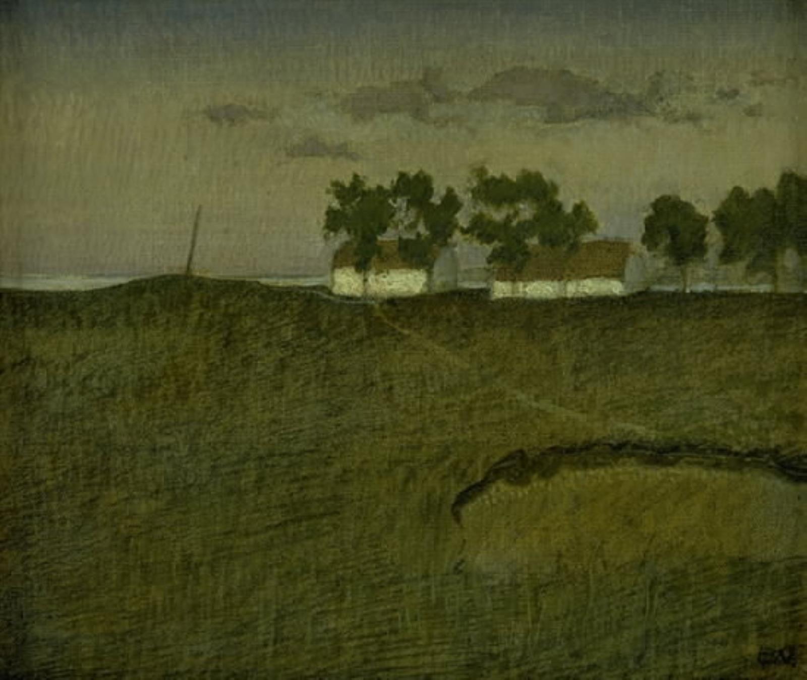 Edvard Weie, Landskab