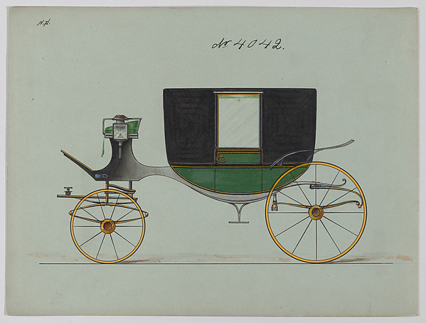 Brewster & Co., Design for Landau, No. 4042