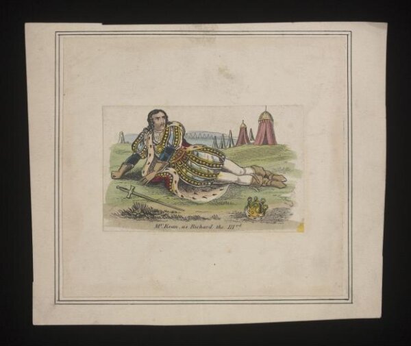 Unknown, Mr Kean as Richard the IIIrd