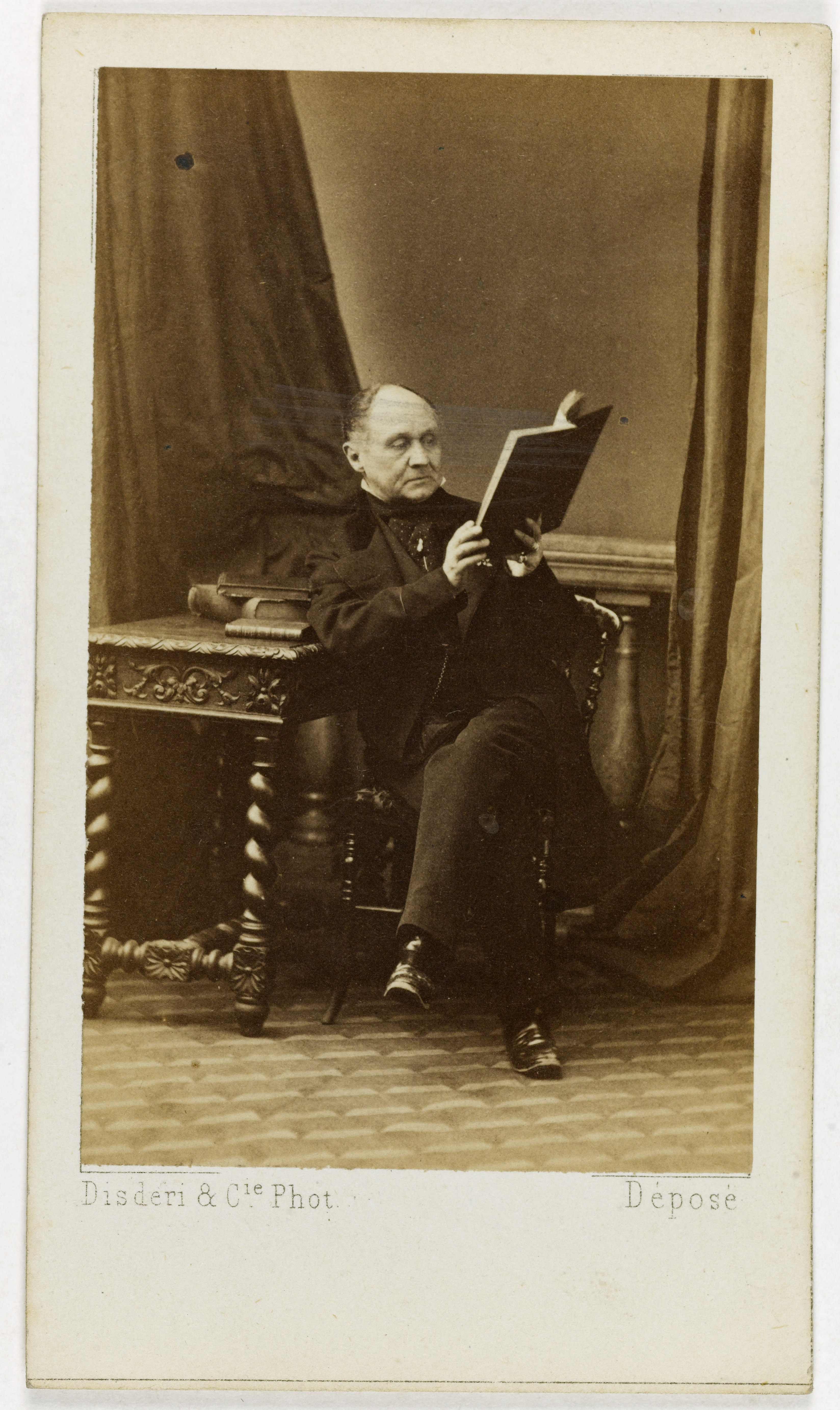 Disderi & Cie, Portrait du prince Nikolaï Troubetskoï ou Troubetskoy