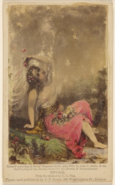 John P. Soule, Spring. From the original by G.G. Fish.