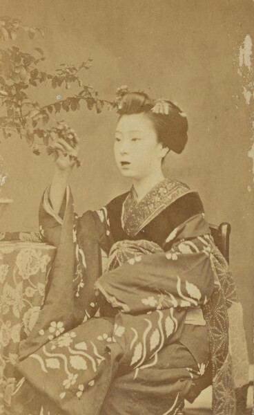 Unknown, [Seated Japanese Woman]