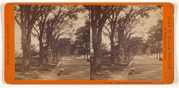 John P. Soule, Charles Street Mall, Boston Common.