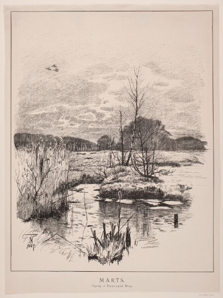 F. Hendriksen, "Marts"