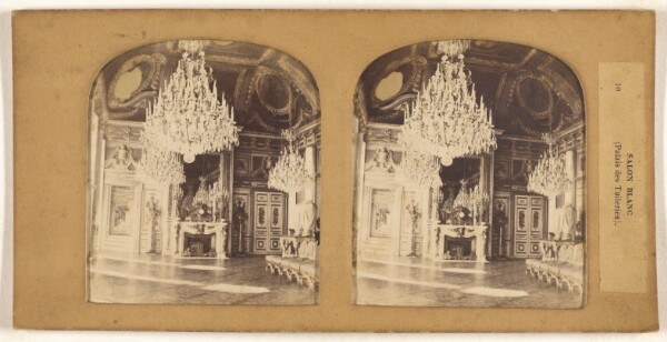 Unknown, Salon Blanc (Palais des Tuileries).