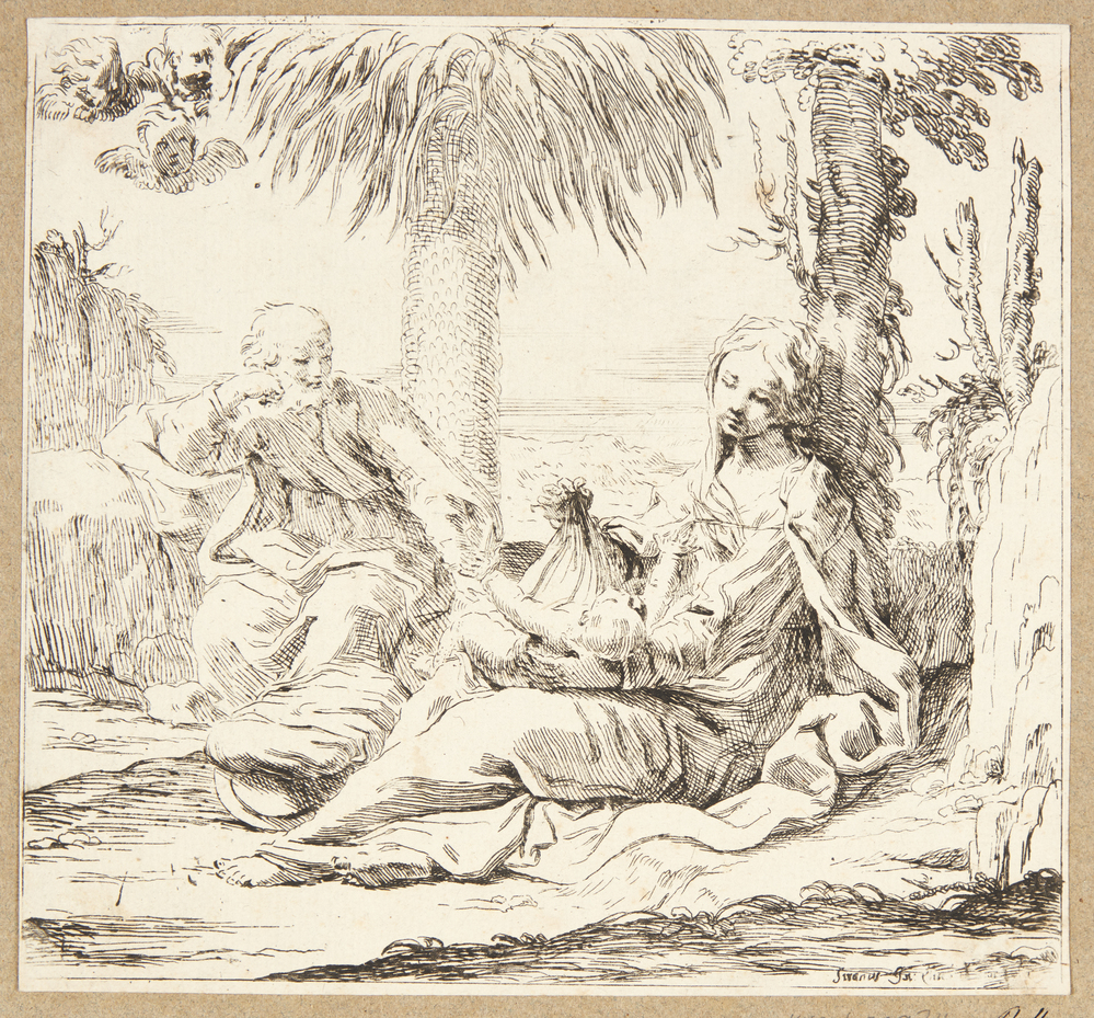 Elisabetta Sirani, Hvile på flugten til Egypten