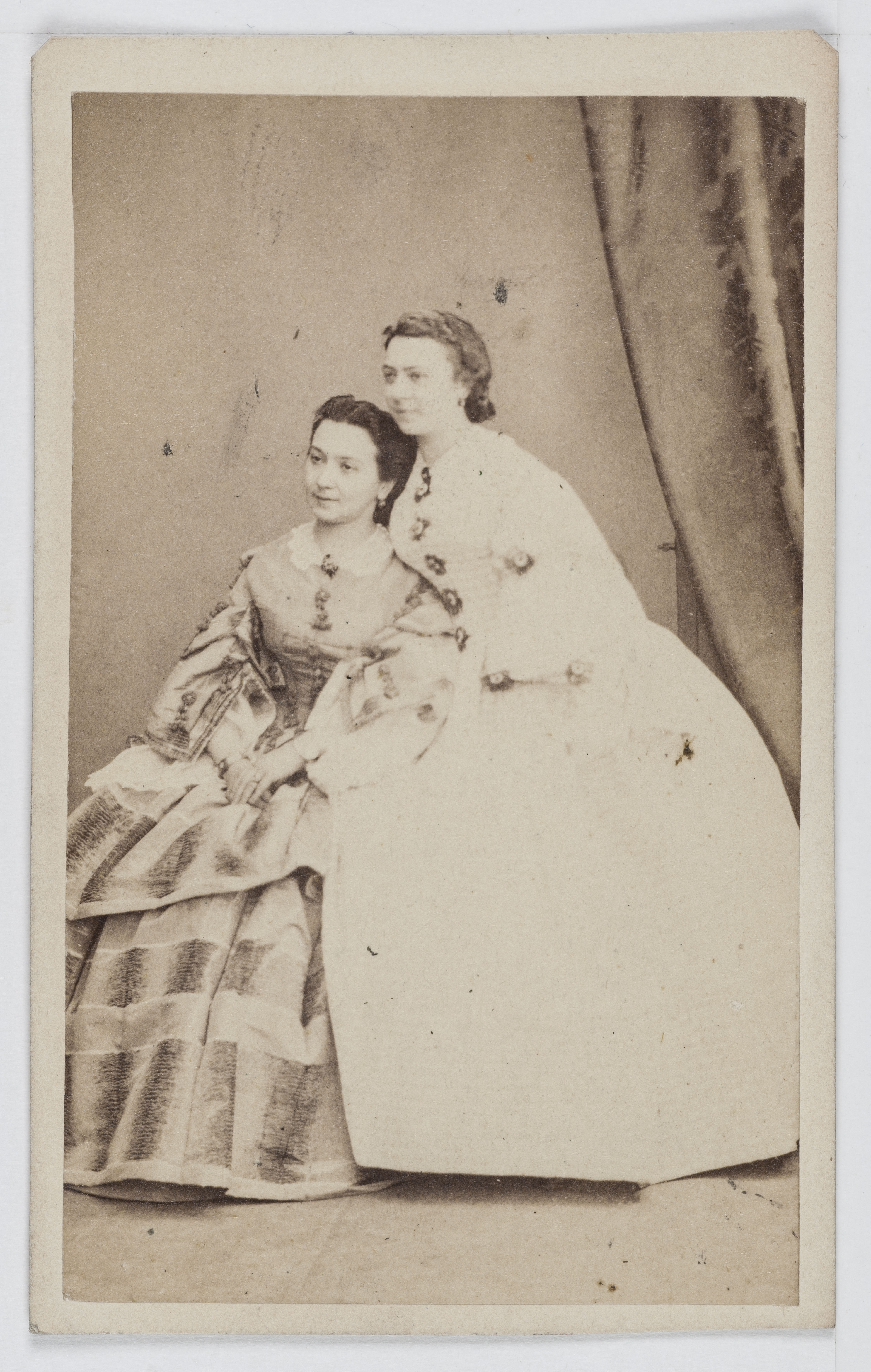 Anonyme, Portrait de Mesdemoiselles Taglioni, filles de la danseuse.