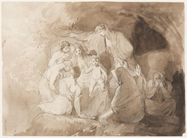 Unknown, Drawing by a member of the Sketching Society
