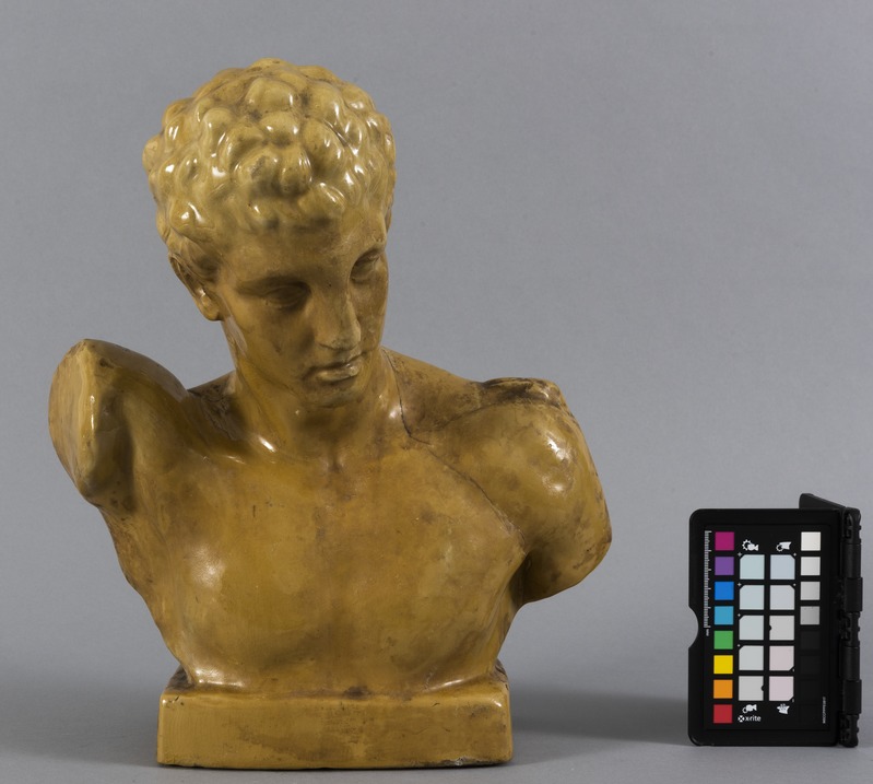 19. sajandi kunstnik (autor) Tundmatu, Hermes. Osa antiikskulptuurist "Hermes Dionysosega"