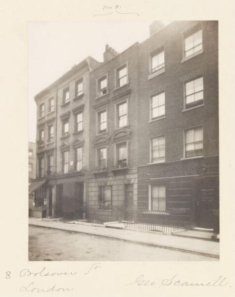 Scamell, George (Mr), National Photographic Record and Survey