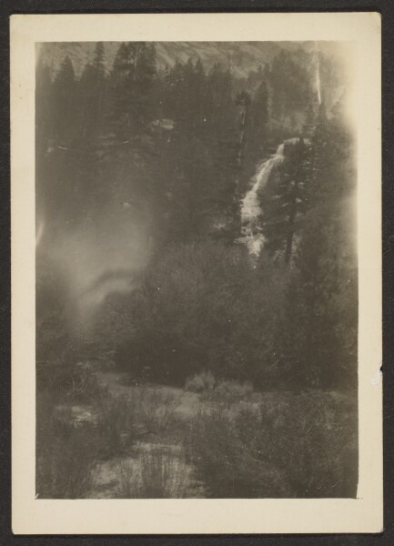 Louis Fleckenstein, [Landscape with Waterfall]