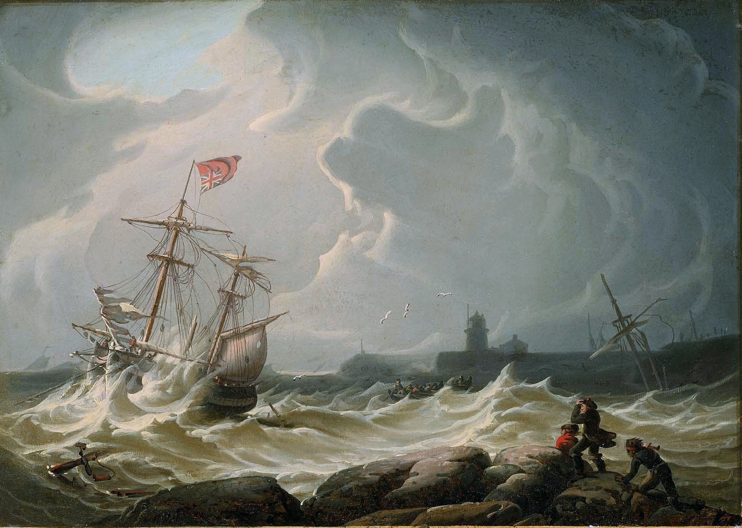 Robert Salmon, Ship in Storm