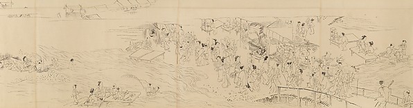 Maruyama Ōkyo 円山応挙, Amusements in Kyoto in the Four Seasons