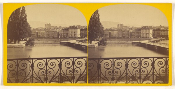 Unknown, Pont des Bergues a Geneve