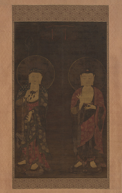 Unidentified artist, Amitabha and Kshitigarba