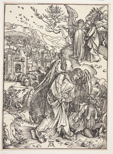 Albrecht Dürer, Englen viser Johannes det ny Jerusalem