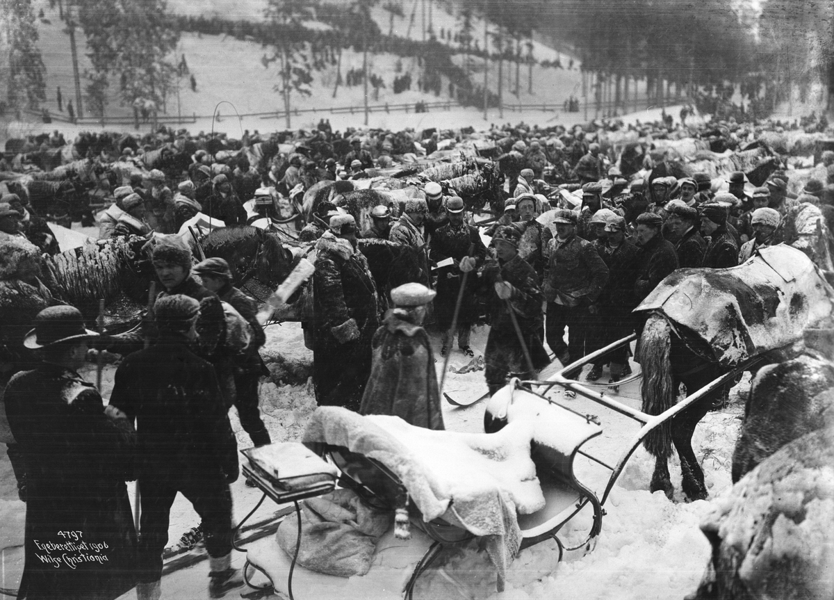 Anders Beer Wilse, Prot: Holmenkoll Rennet fra Tjernet 13/3 1906