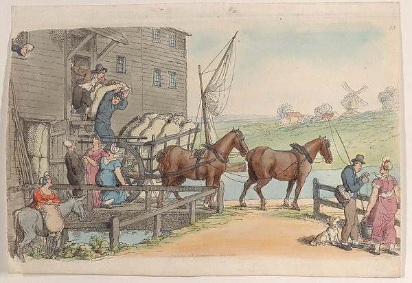 Thomas Rowlandson, Plate 23, from "World in Miniature"