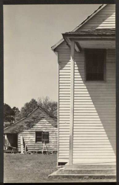 Walker Evans, [Detail of Negro's Church, South Carolina]