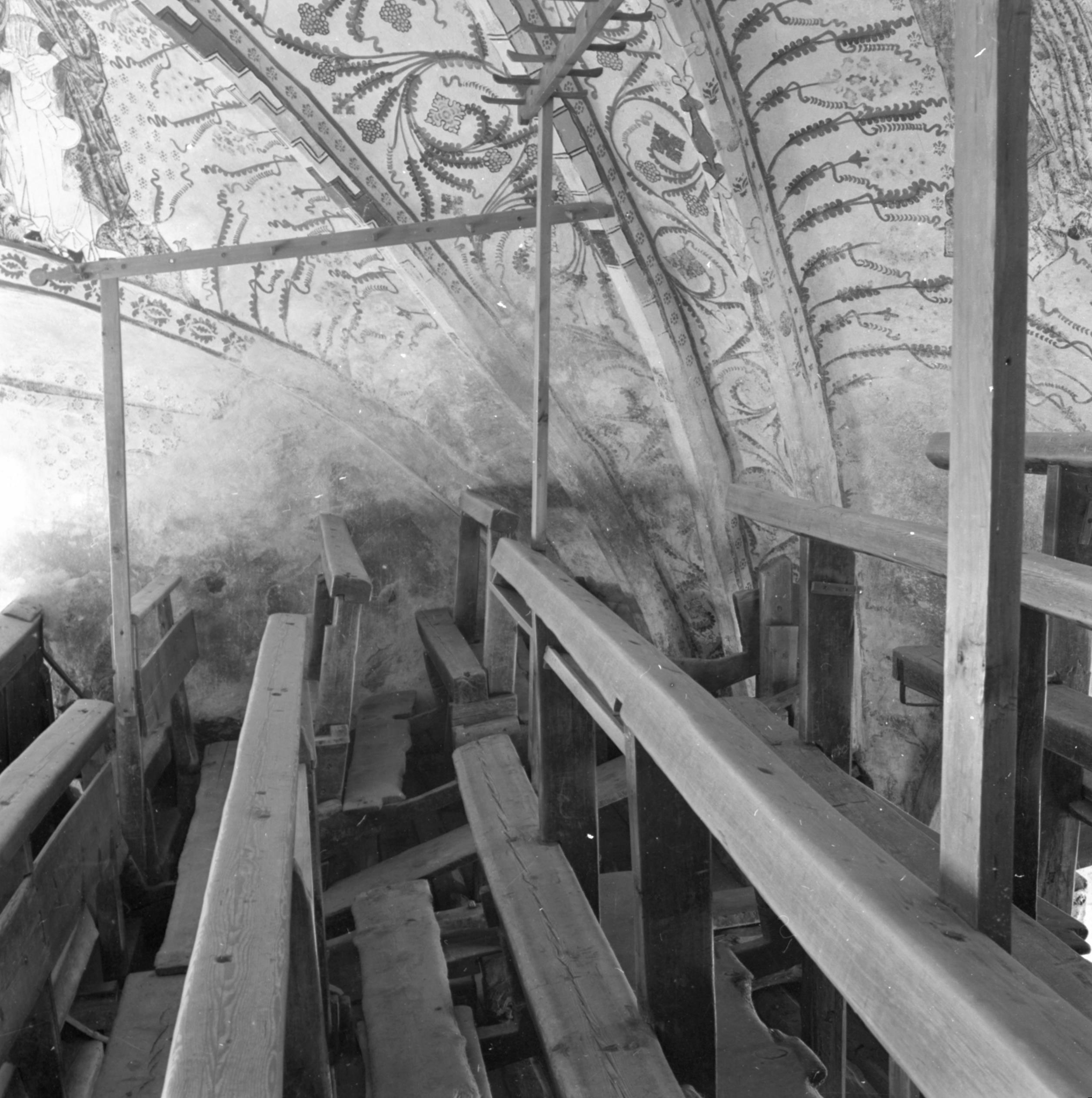 Iwar Anderson, Enånger, gamla kyrkan