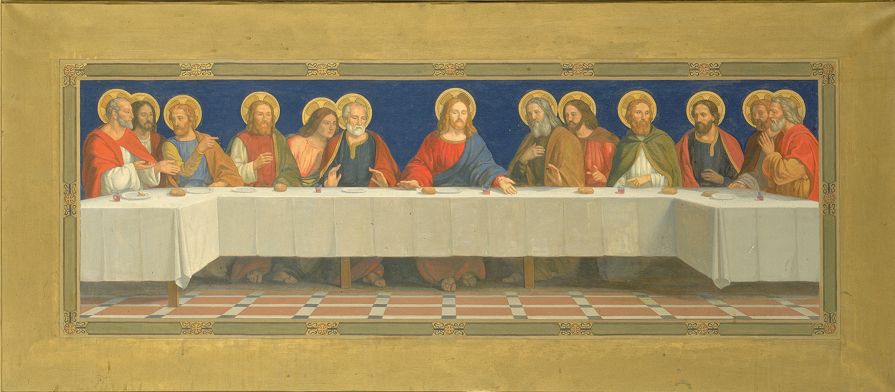 H. Siddons Mowbray, The Last Supper