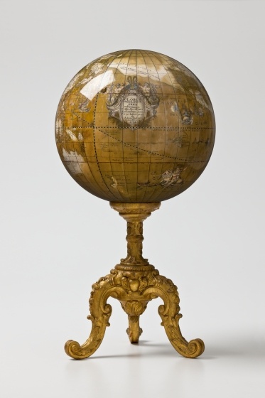 Johann Adam Riediger, Erdglobus von Johann Adam Riediger, 1736