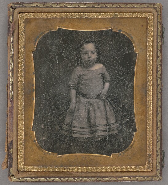 Unknown, [Portrait of a Young Girl, Standing]