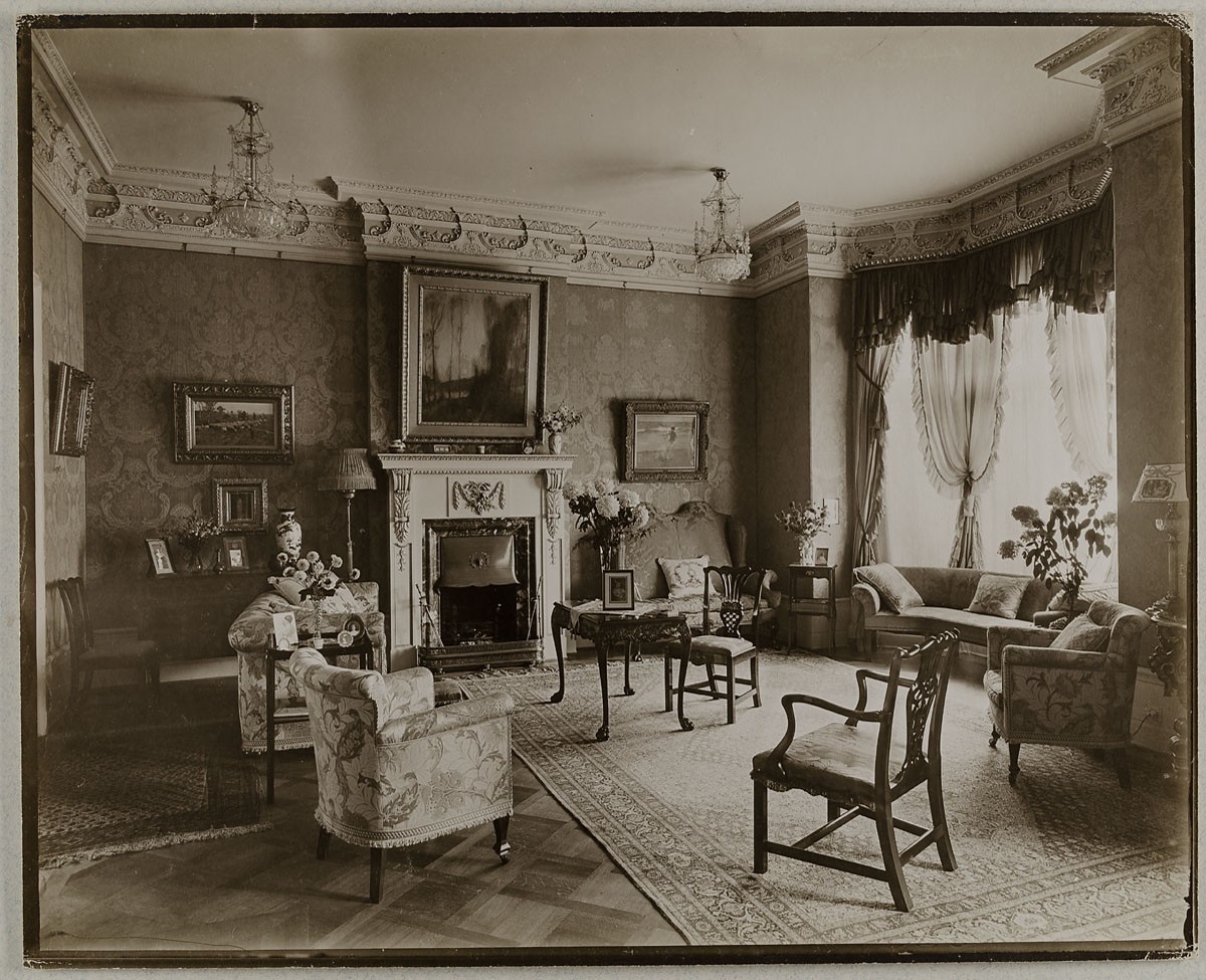 Johann Hinrich W. Hamann, Wohninterieur