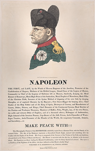 Thomas Rowlandson, Napoleon