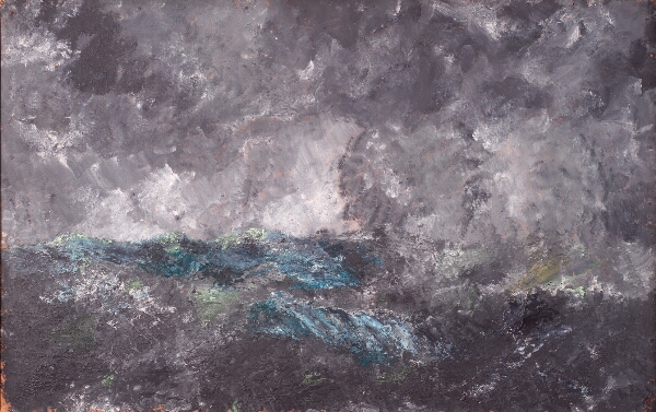 August Strindberg, Uvejr i Skærgården. "Den flyvende hollænder", Dalarö