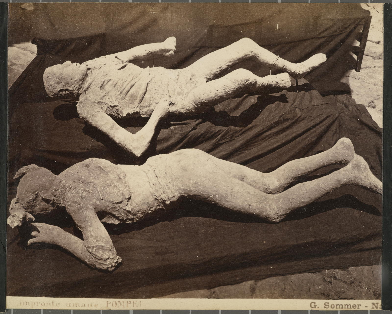 Desconegut, Impronte Umane Pompei