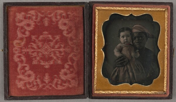 Unknown, Portrait of a Nurse and a Child