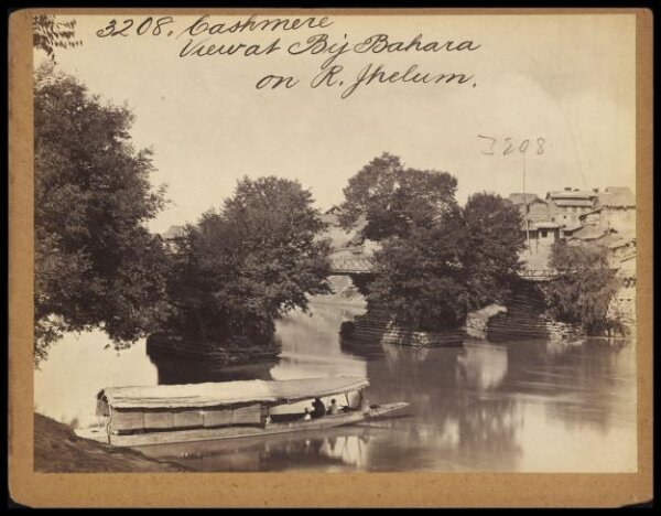 Francis Frith, Cashmere.  View at Bij Bahara at R. Jhelum