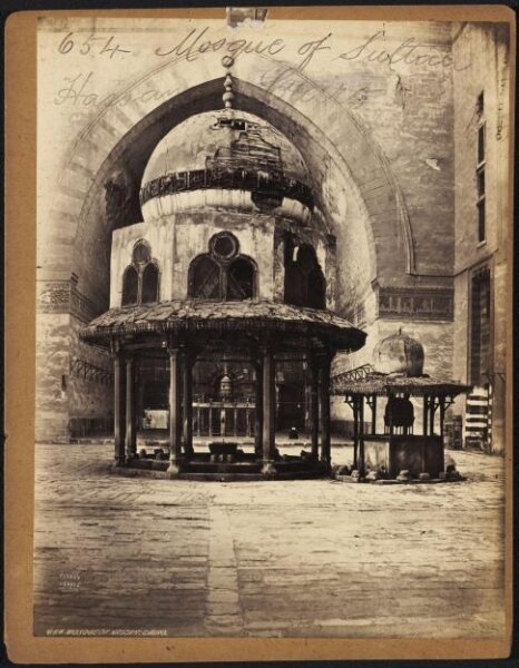 Francis Frith, Mosque of Sultan Hassan.  Cairo