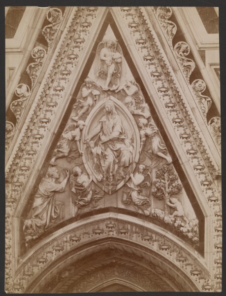 Fratelli Alinari, [Relief sculpture of Madonna, Florence Cathedral]