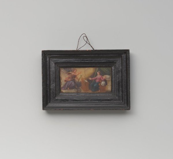 anonymous, Schilderij met voorstelling van De Annunciatie