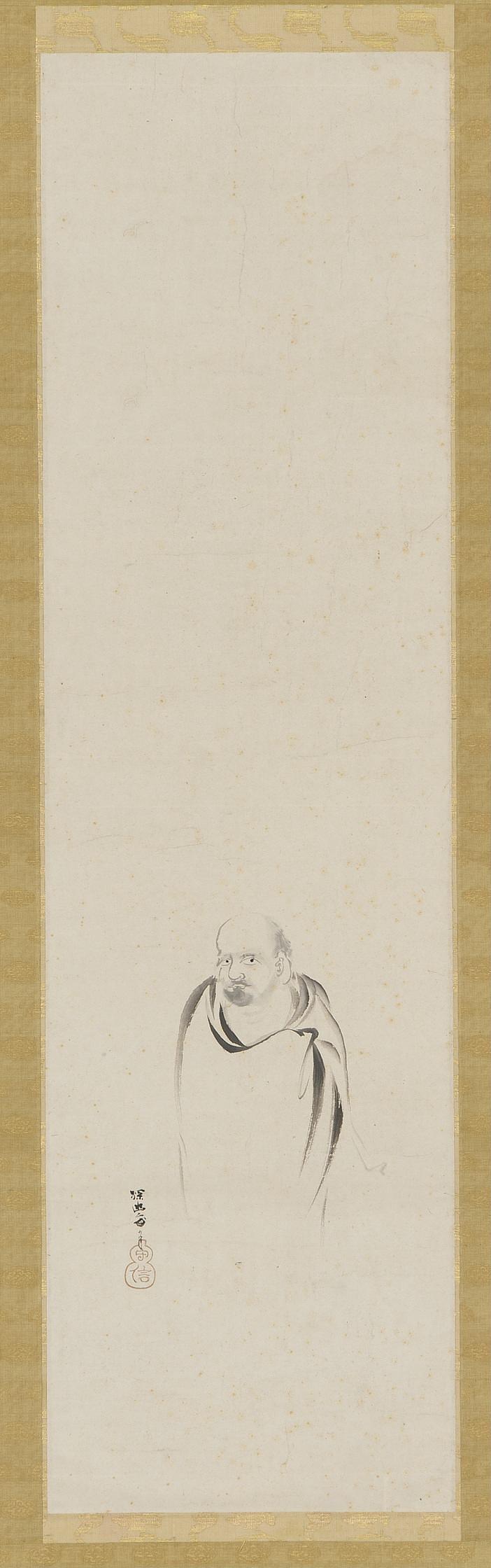 Kano Tan'yu, Bodhidharma