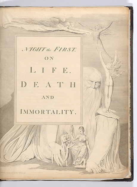 William Blake, The Complaint and the Consolation; or, Night Thoughts